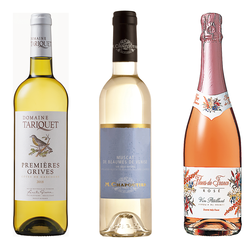 フランスワイン・飲みやすい甘口セット