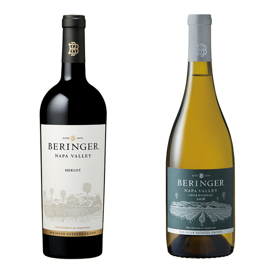 ベリンジャー 赤白 メルロー・シャルドネ 飲み比べ